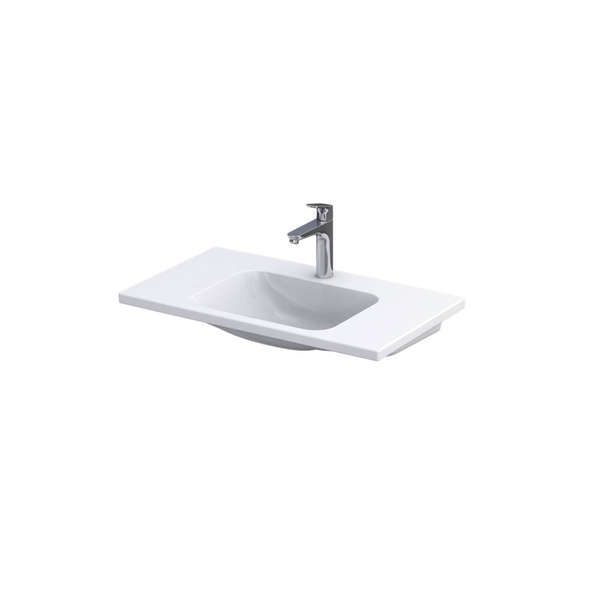 Oristo SKAGEN Szafka z umywalką 80 cm biały mat