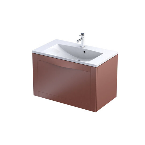 Oristo SKAGEN UNI Szafka pod Umywalkę 80 cm Czerwony